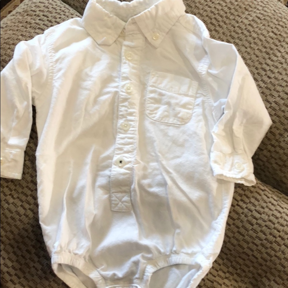 Button down onesie